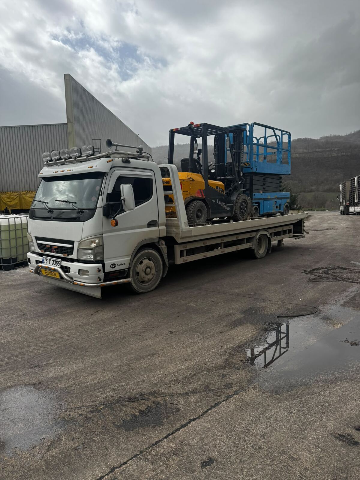 İş Makinesi Taşıma - Forklift / ekipman